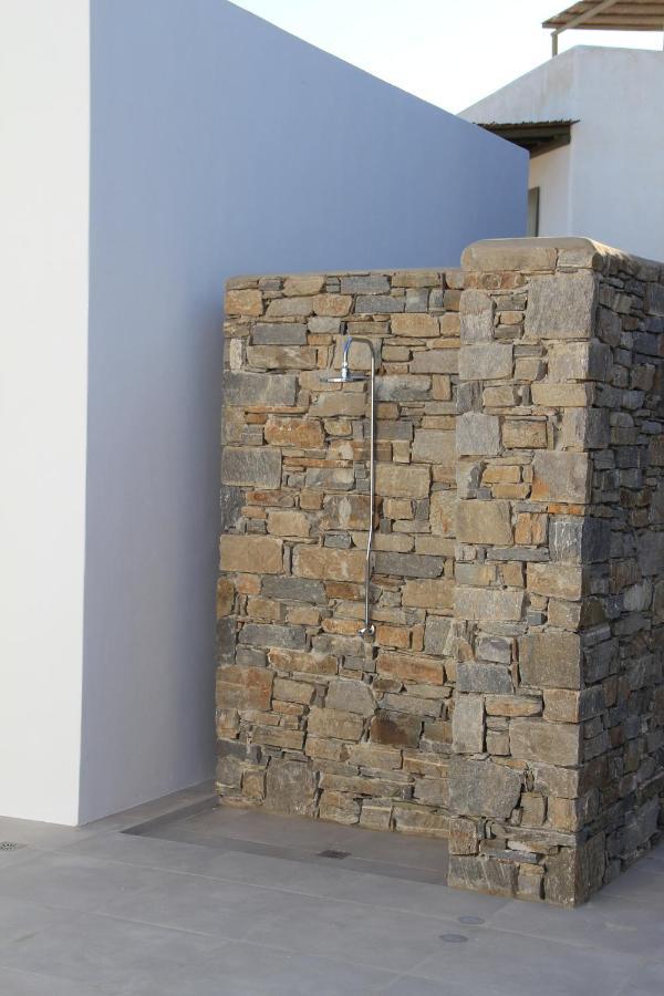 Paros-Memories-Neubau-Villen, Sportpool Aspro Chorio Ngoại thất bức ảnh