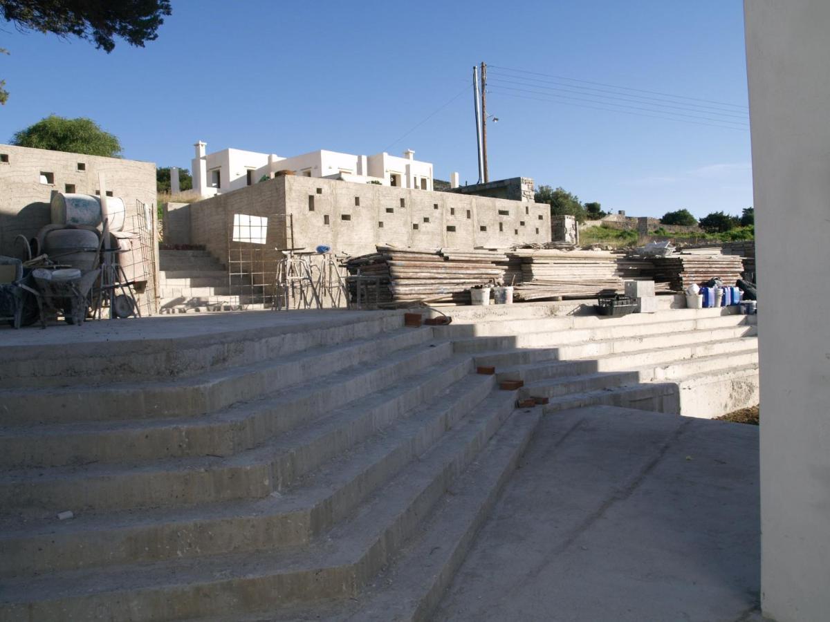 Paros-Memories-Neubau-Villen, Sportpool Aspro Chorio Ngoại thất bức ảnh