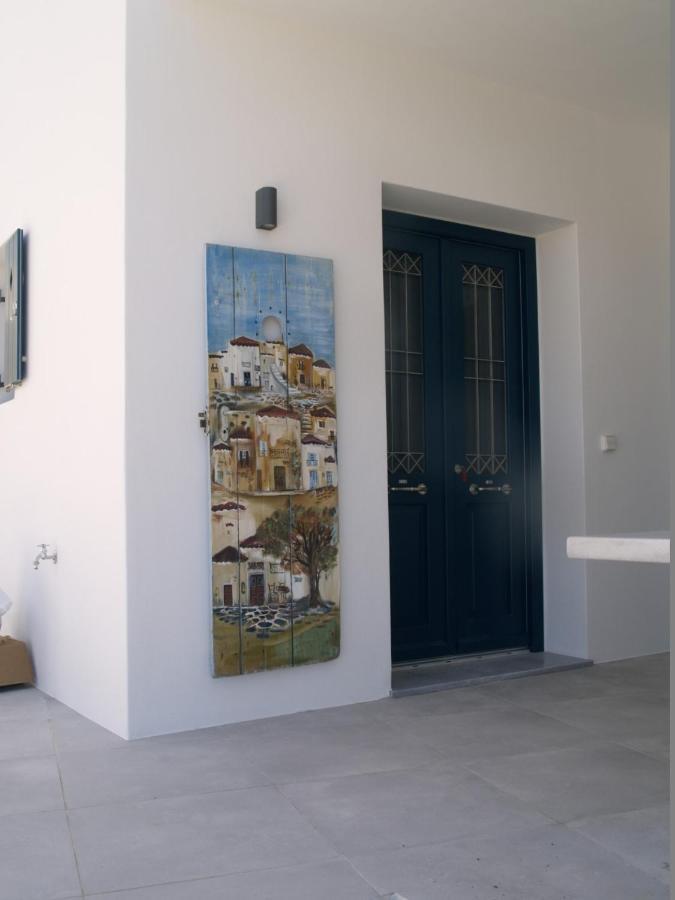 Paros-Memories-Neubau-Villen, Sportpool Aspro Chorio Ngoại thất bức ảnh