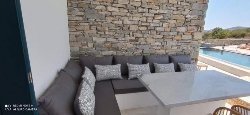 Paros-Memories-Neubau-Villen, Sportpool Aspro Chorio Ngoại thất bức ảnh