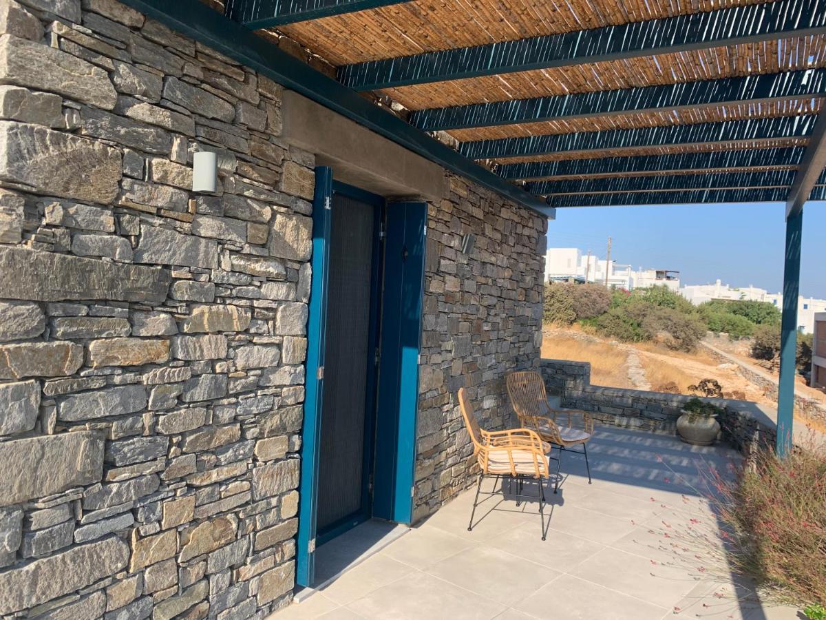 Paros-Memories-Neubau-Villen, Sportpool Aspro Chorio Ngoại thất bức ảnh