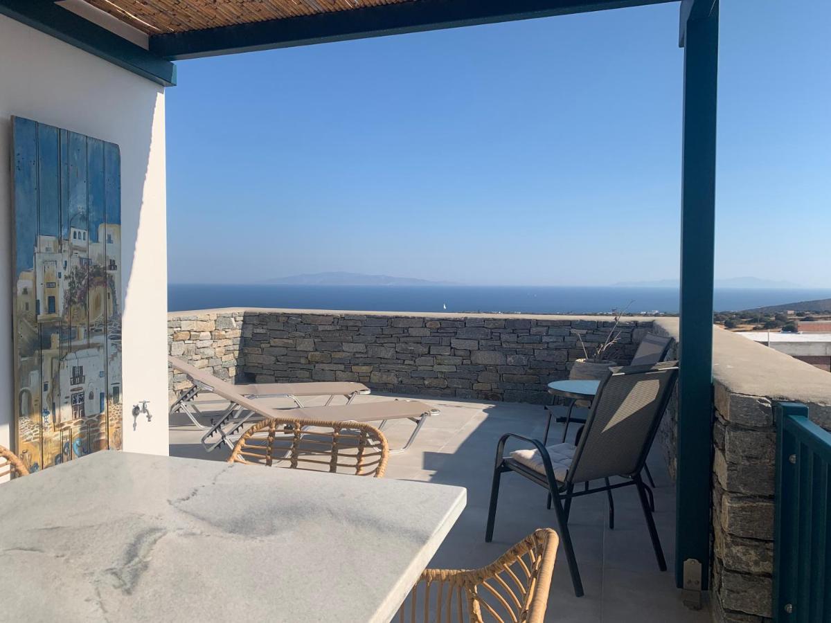 Paros-Memories-Neubau-Villen, Sportpool Aspro Chorio Ngoại thất bức ảnh