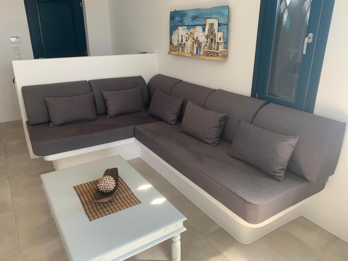 Paros-Memories-Neubau-Villen, Sportpool Aspro Chorio Ngoại thất bức ảnh