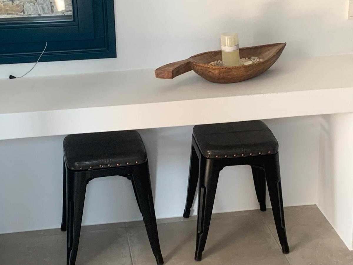 Paros-Memories-Neubau-Villen, Sportpool Aspro Chorio Ngoại thất bức ảnh