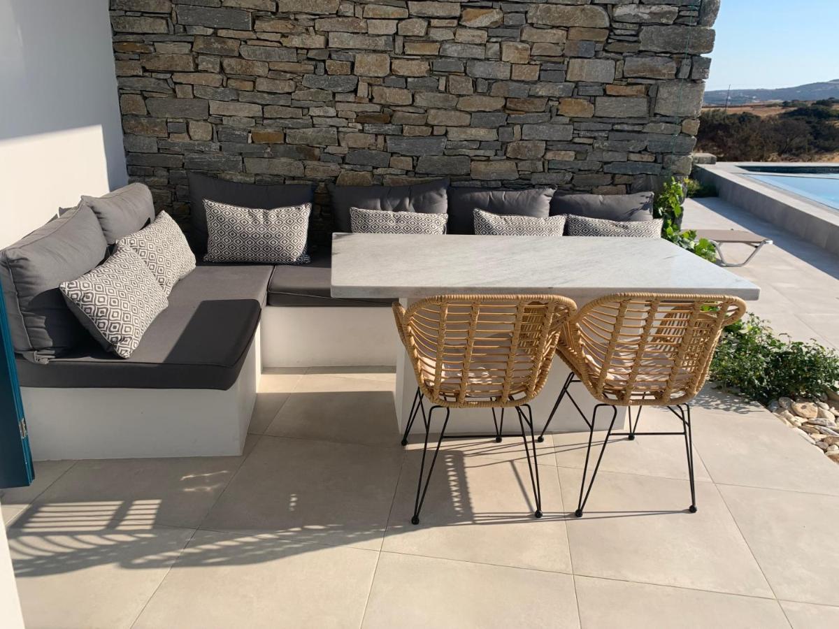 Paros-Memories-Neubau-Villen, Sportpool Aspro Chorio Ngoại thất bức ảnh