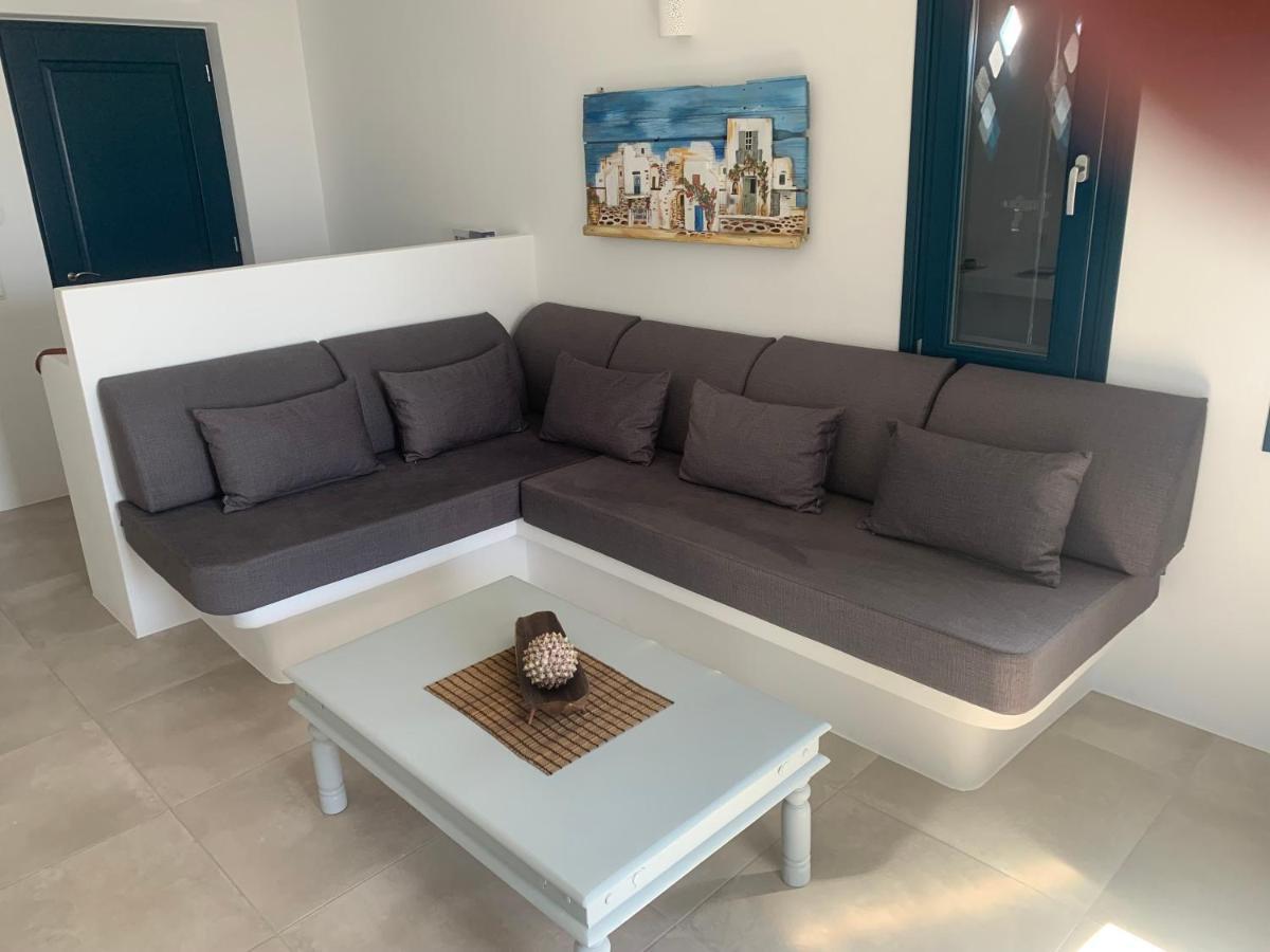 Paros-Memories-Neubau-Villen, Sportpool Aspro Chorio Ngoại thất bức ảnh
