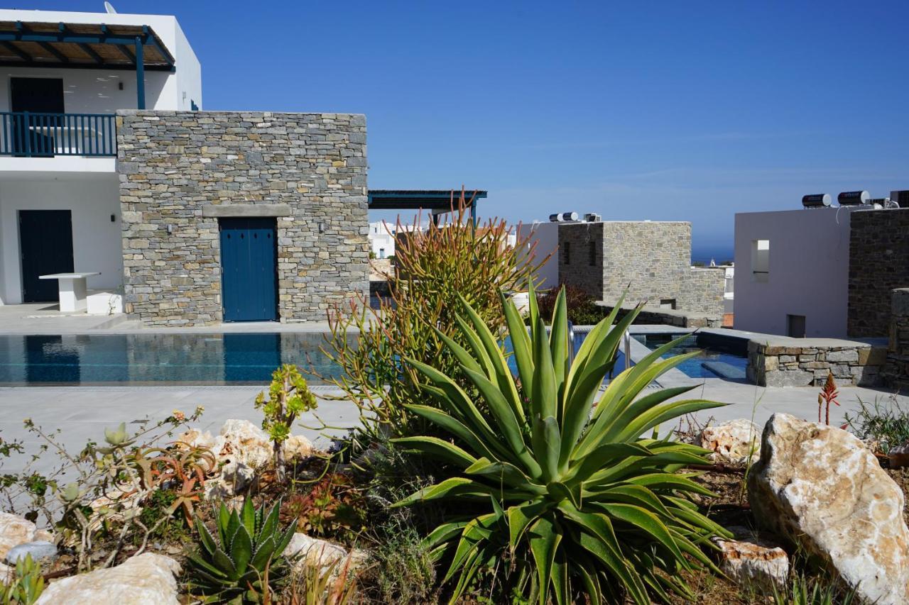 Paros-Memories-Neubau-Villen, Sportpool Aspro Chorio Ngoại thất bức ảnh