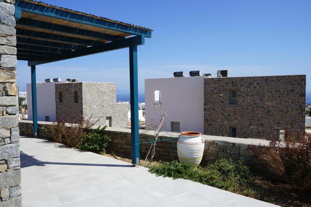 Paros-Memories-Neubau-Villen, Sportpool Aspro Chorio Ngoại thất bức ảnh