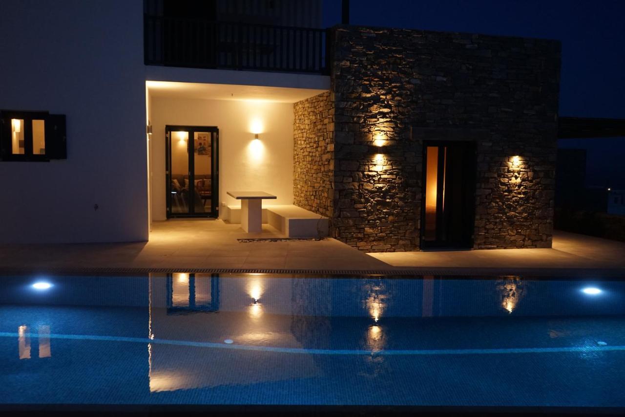 Paros-Memories-Neubau-Villen, Sportpool Aspro Chorio Ngoại thất bức ảnh